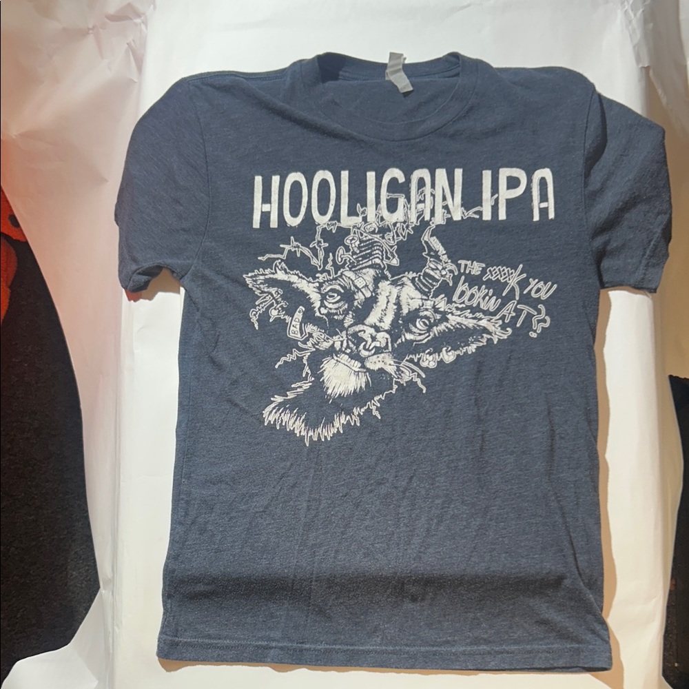 Scofflaw Brewing Co. - Hooligan IPA Grey Graphic T-Shirt